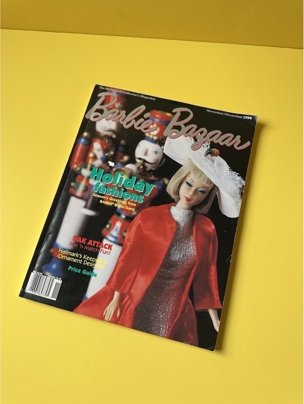Barbie Bazaar Magazine Doll Guide December Holiday Issue 1996